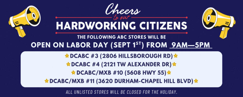 First-Ever Labor Day Opening of Durham ABC Stores