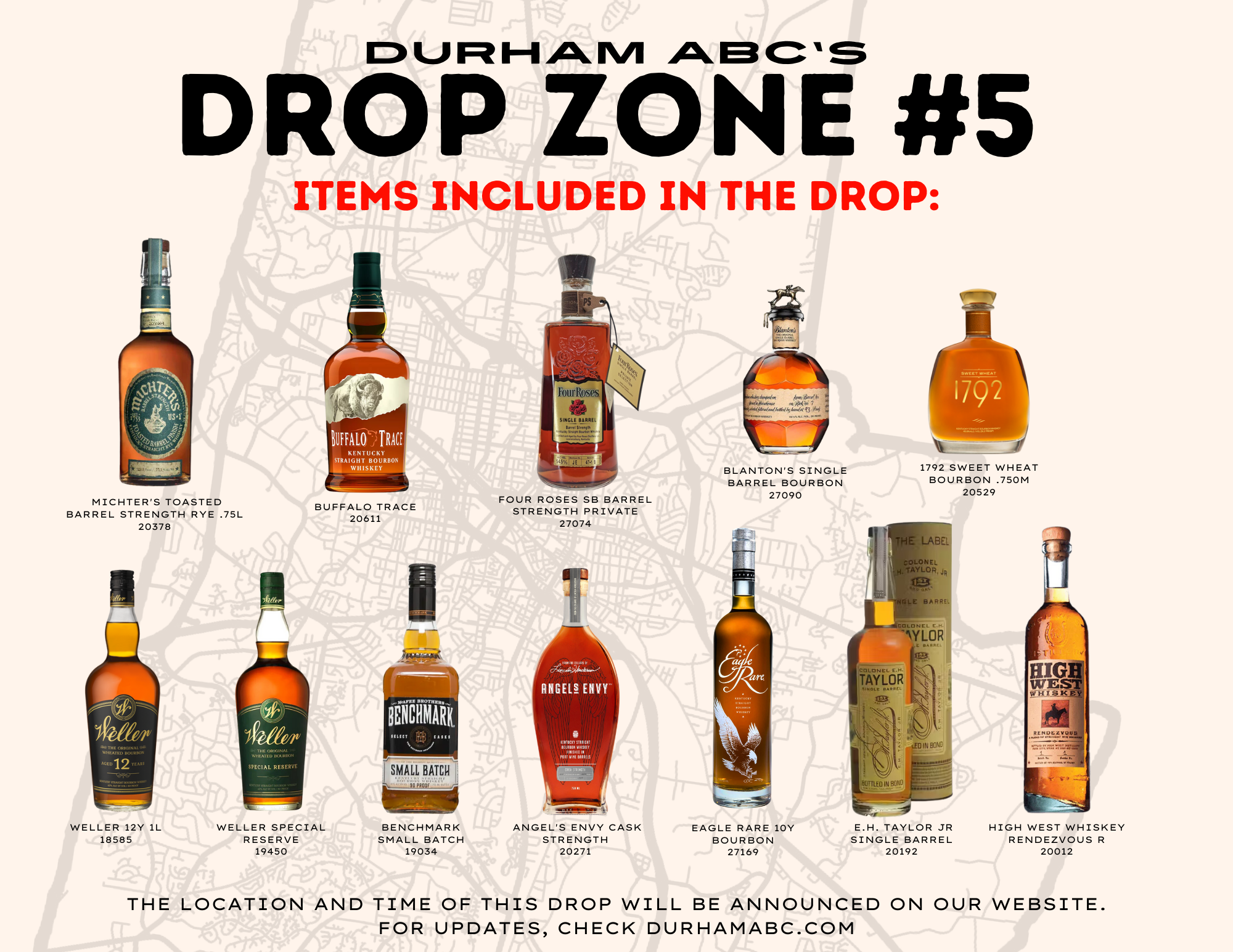 Incoming Drop #5: Available Liquors